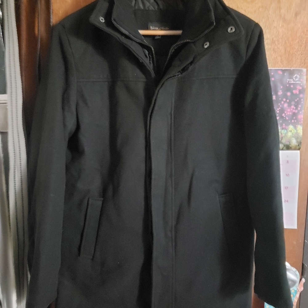 George Martin Mens Wool Coat New With Tags Mens Small (Original Price Of $120)